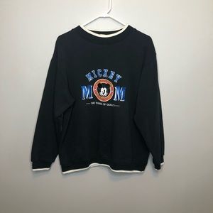 Vintage Mickey Mouse Mom Crewneck Sweatshirt